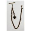 Image 2 : Victorian Pocket Watch Chain and Masonic Fob