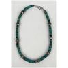 Image 2 : Navajo Sterling Silver Turquoise Neckalce