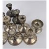 Image 4 : Lot of Weighted Sterling Silver Candlesticks
