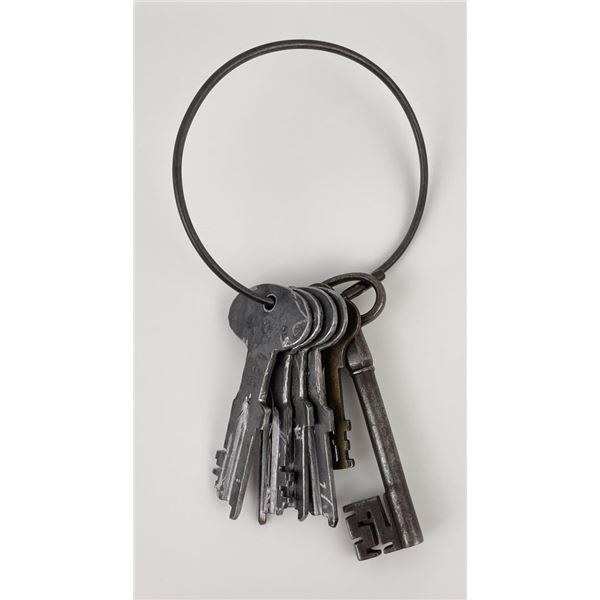 Collection of Antique Jail Keys