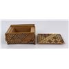 Image 1 : Vintage Japanese Wood Inlaid Puzzle Box