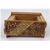 Image 3 : Vintage Japanese Wood Inlaid Puzzle Box