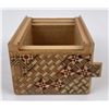Image 4 : Vintage Japanese Wood Inlaid Puzzle Box