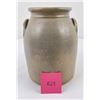 Image 7 : Salt Glaze Stoneware Ovoid Butter Churn Crock