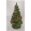 Image 3 : Mid Century Ceramic Lighted Christmas Tree