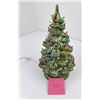 Image 9 : Mid Century Ceramic Lighted Christmas Tree