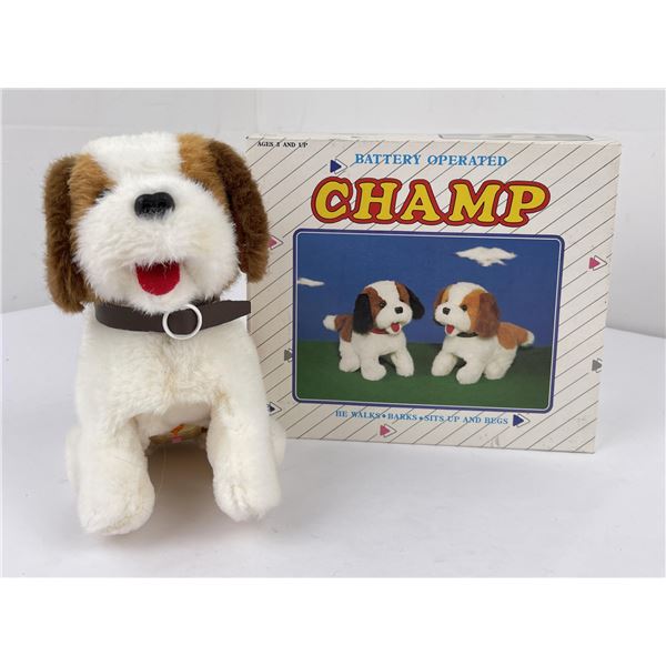 Battery Operated Champ Toy Dog