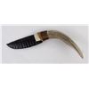 Image 1 : Bo Earls Handmade Obsidian Horn Handle Knife