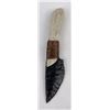 Image 2 : Bo Earls Handmade Obsidian Horn Handle Knife