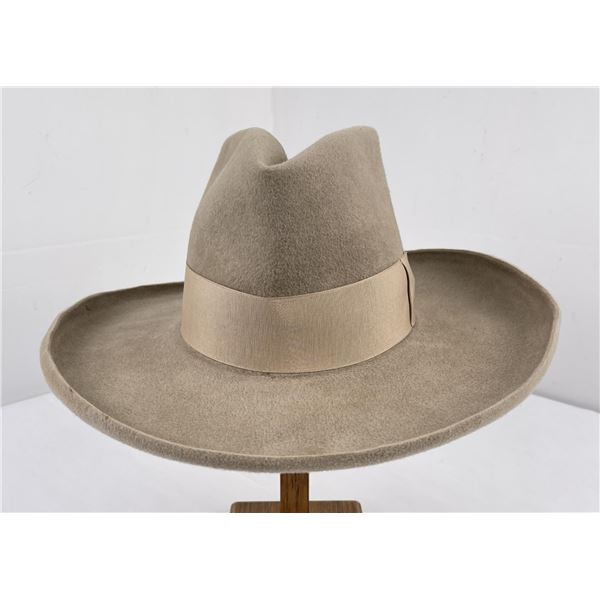 Antique Montana Cowboy Hat Velour