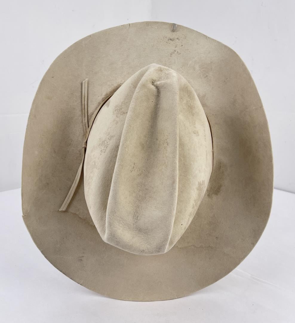 Très rare chapeau de cowboy castor RESISTOL, 5X auto Très rare chapeau de cowboy castor RESISTOL, 5X auto