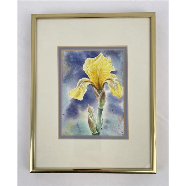 Mary Jabens Iris Flower Montana Painting