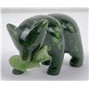 Image 2 : Alaskan Eskimo Inuit Carved Nephrite Jade Bear