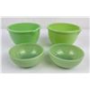 Image 1 : Collection of Fire King Jadeite Bowls