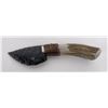 Image 2 : Bo Earls Handmade Obsidian Horn Handle Knife