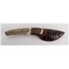 Image 1 : Bo Earls Handmade Obsidian Horn Handle Knife