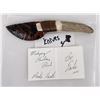 Image 5 : Bo Earls Handmade Obsidian Horn Handle Knife