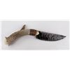 Image 2 : Bo Earls Handmade Obsidian Horn Handle Knife