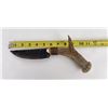 Image 3 : Bo Earls Handmade Obsidian Horn Handle Knife