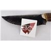 Image 4 : Bo Earls Handmade Obsidian Horn Handle Knife