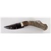 Image 2 : Bo Earls Handmade Obsidian Horn Handle Knife