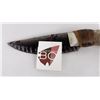 Image 4 : Bo Earls Handmade Obsidian Horn Handle Knife