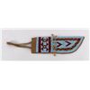 Image 1 : Rendezvous Indian Style Beaded Knife Sheath