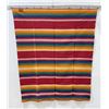 Image 1 : Woolrich Serape Pattern Pearce Wool Blanket