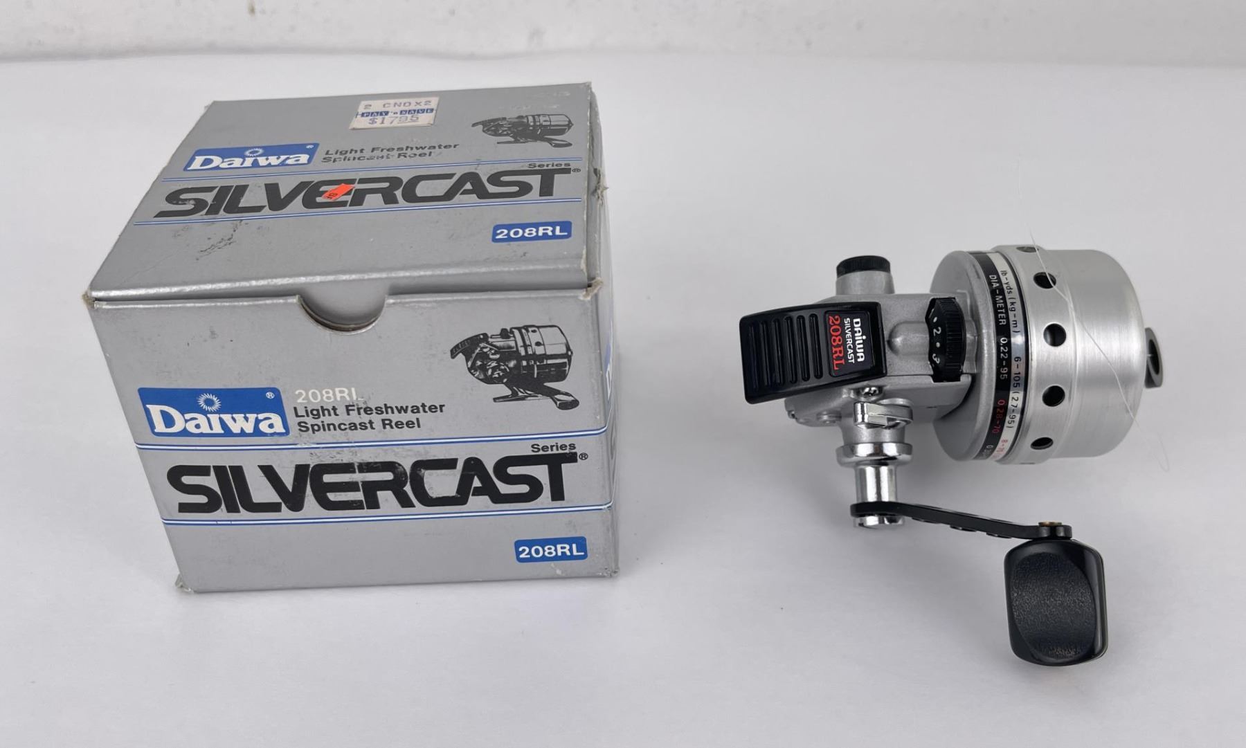 Lot Vintage 2 Moulinets Daiwa : Silvercast 209RL Neuf De Stock + Millionaire 4HM Avec Boîtes Et Manuels