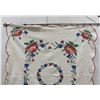 Image 2 : Antique Poppy Applique Quilt