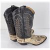 Image 4 : Tony Lama Python Snake Skin Cowboy Boots