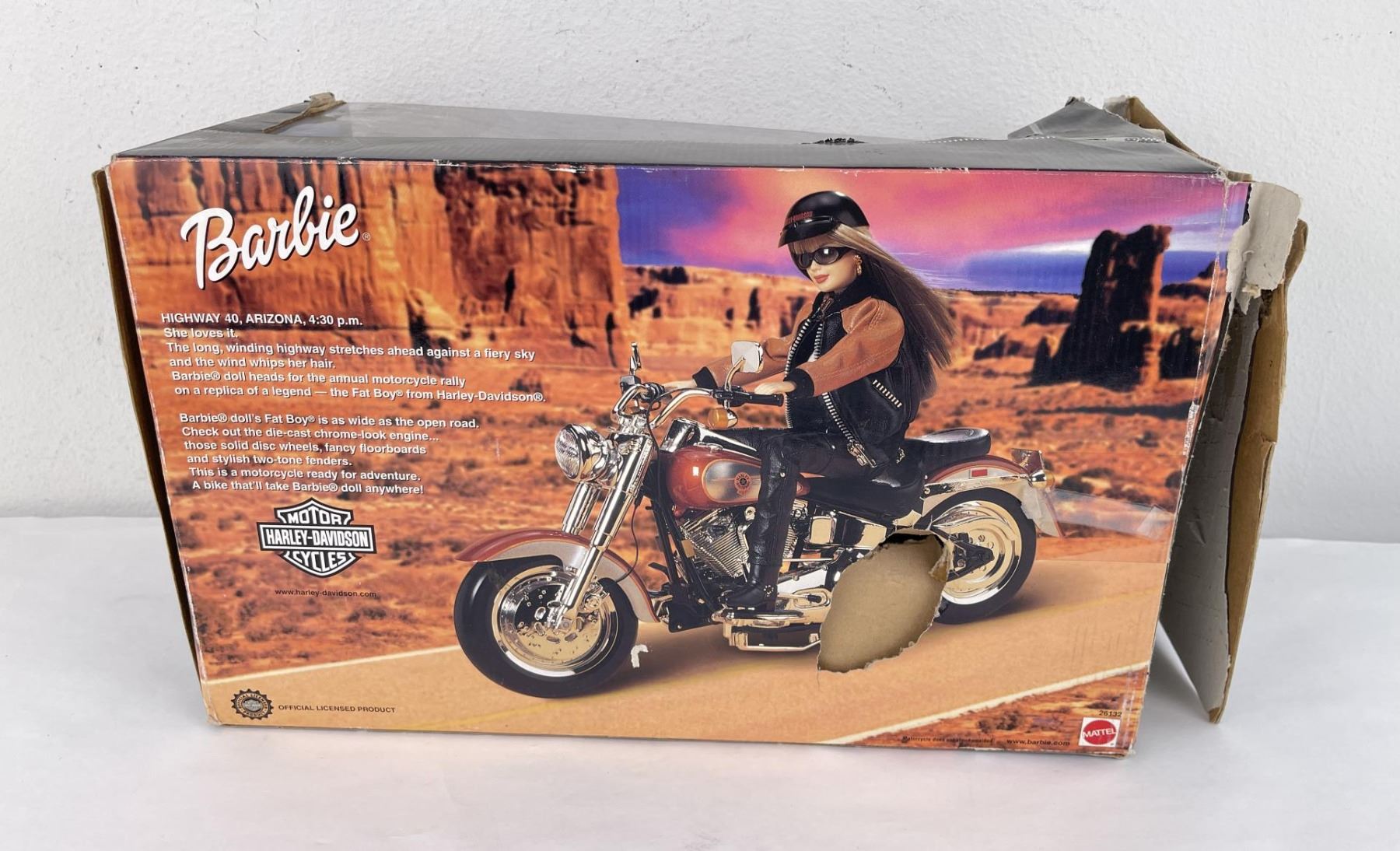 Barbie Harley Davidson Motorcycle Toy