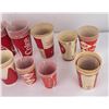 Image 4 : Collection of Paper Coca Cola Cups