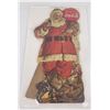 Image 1 : Coca Cola Cardboard Santa Store Display Sign