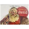 Image 2 : Coca Cola Cardboard Santa Store Display Sign
