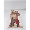 Image 1 : Coca Cola Cardboard Santa Store Display Sign