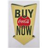 Image 1 : Coca Cola Cardboard Arrow Sign Buy Now
