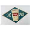 Image 1 : Coca Cola Ice Cold Diamond Sign
