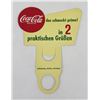 Image 1 : Coca Cola German Bottle Topper Sign