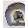 Image 2 : Cut and Polished Miner Mining Geode