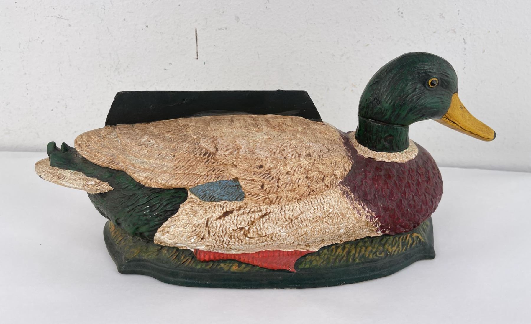 Cast Iron Mallard Duck Boot Scraper