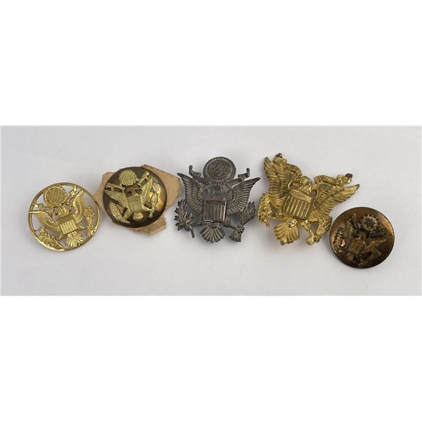 Assorted Lot of US Army Cap Badges