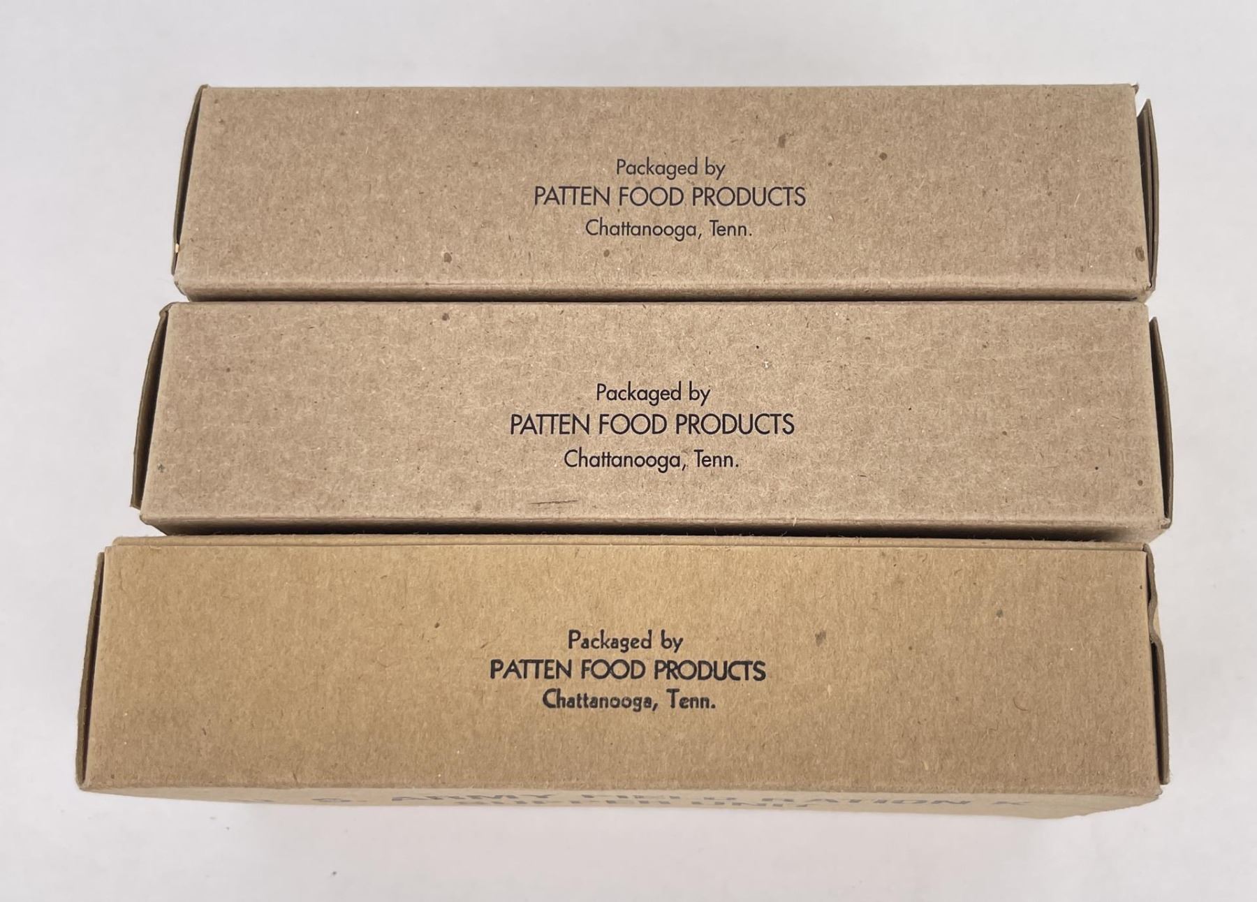 WW2 Reproduction Brown K Ration Boxes