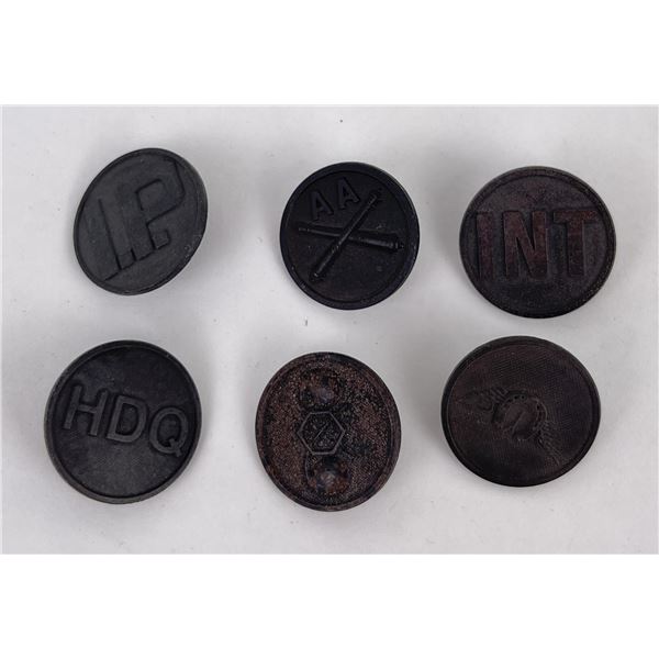 WWI WW1 Collar Disc Collection