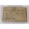Model 1919 Gallery Practice .30 Cartridges