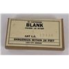 M1909 .30 Cal Blank Rifle Ammo