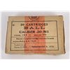 .30 M1 Ball Rifle Cartridges Frankford Arsenal