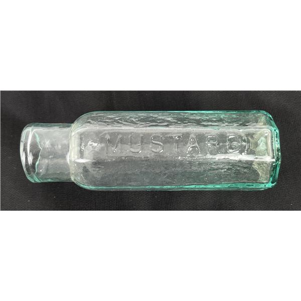 US Civil War Navy Mustard Bottle