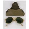 Image 1 : WW2 1944 Dated Sunglasses in Case