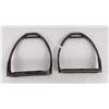 Image 2 : Pair of US Cavalry WW1 Officers Stirrups